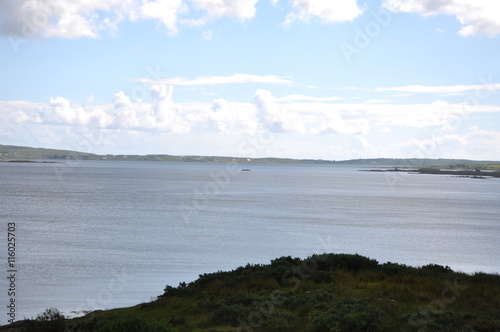 plage de sable fin et cotes irlande