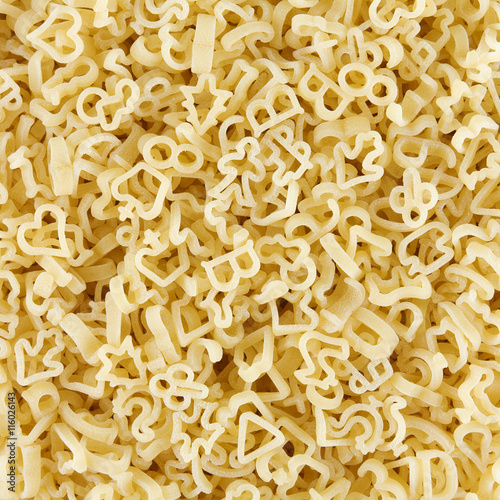 Dry macaroni
