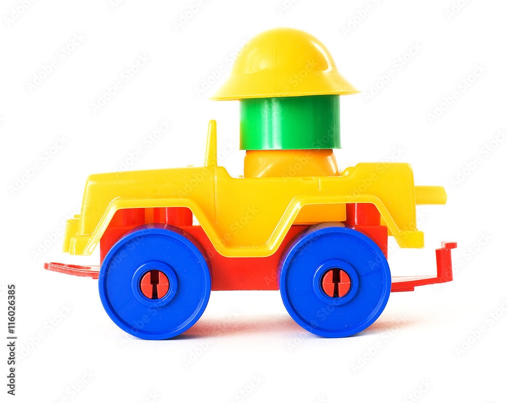 Naklejka premium Toy machine
