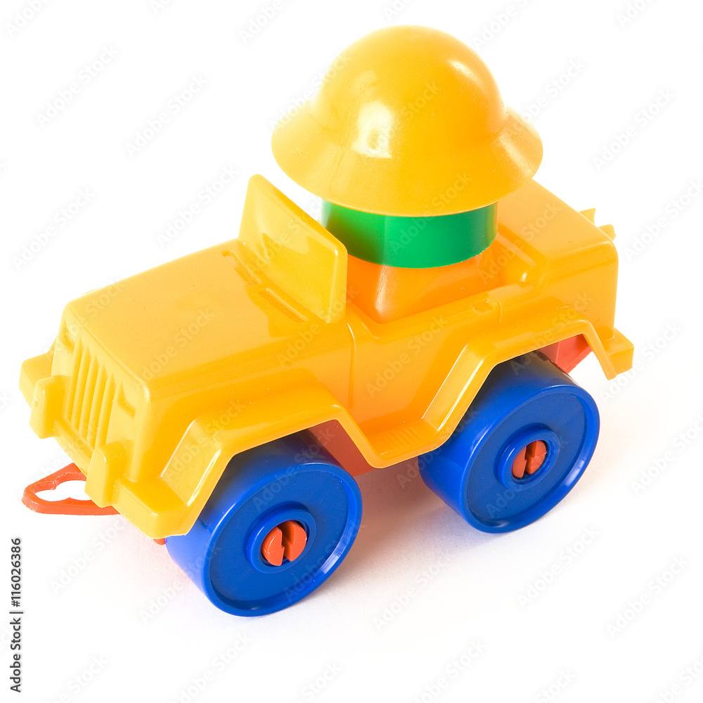 Naklejka premium Toy machine