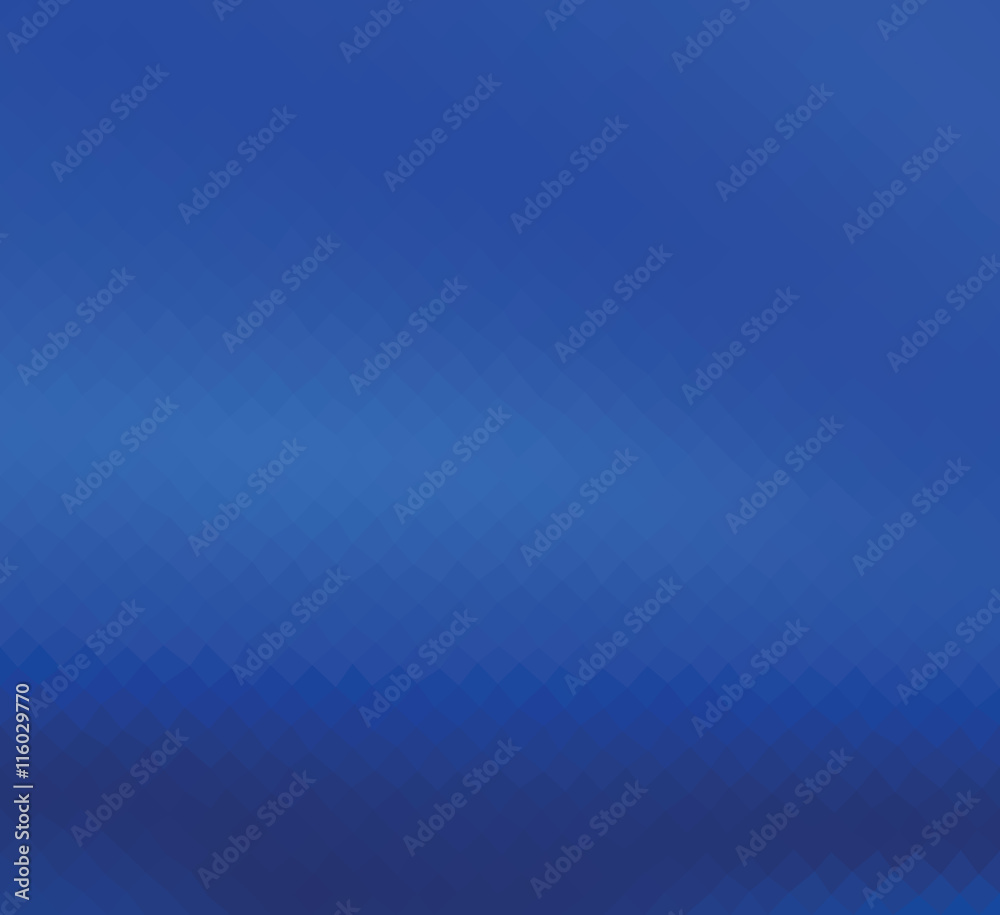 Fototapeta premium Blue quadrilaterals illustration. Quadrilaterals design.