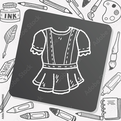 dress doodle