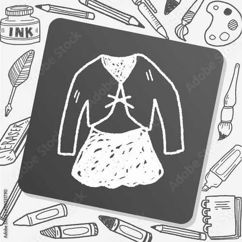 dress doodle