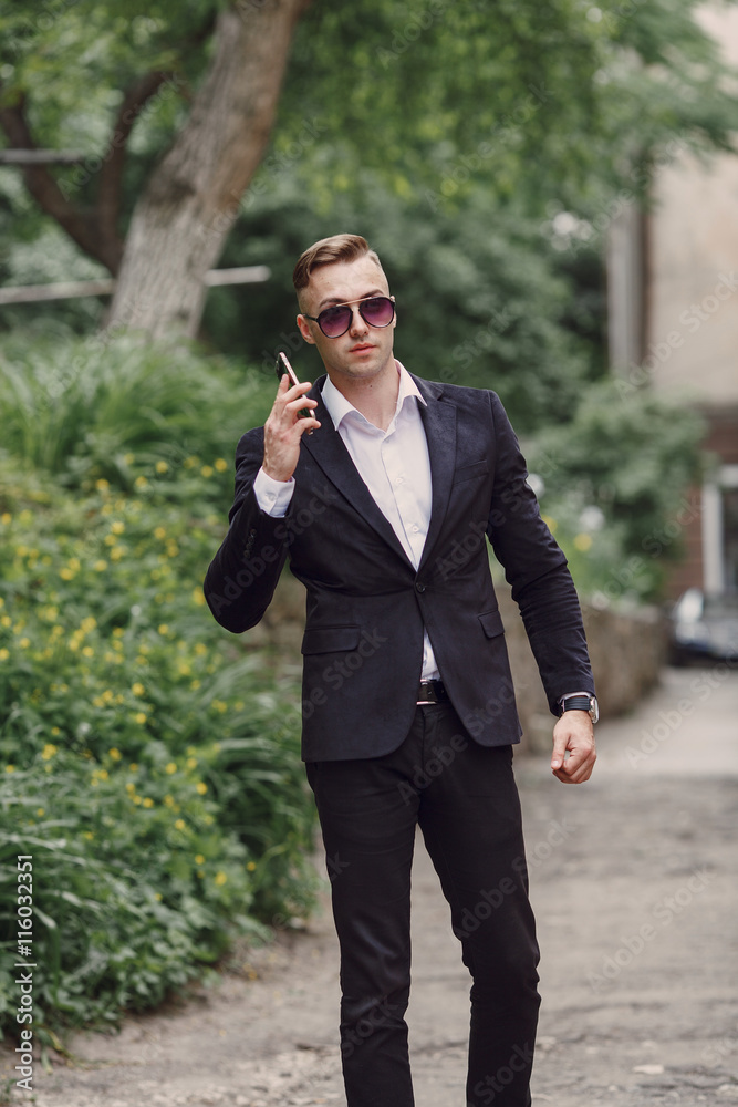 businessman on walk businessman on walk