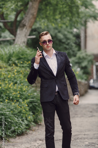 businessman on walk