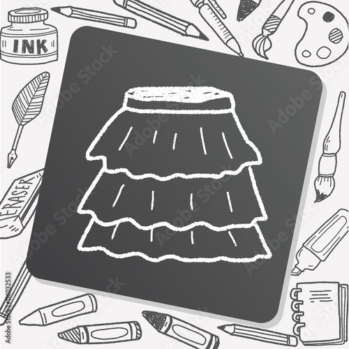 skirt doodle