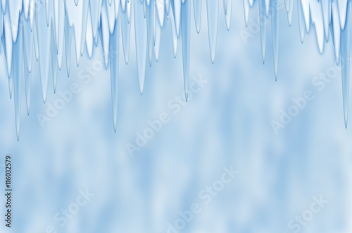 Light blue spring abstract background