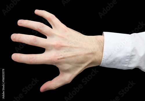 Male hand