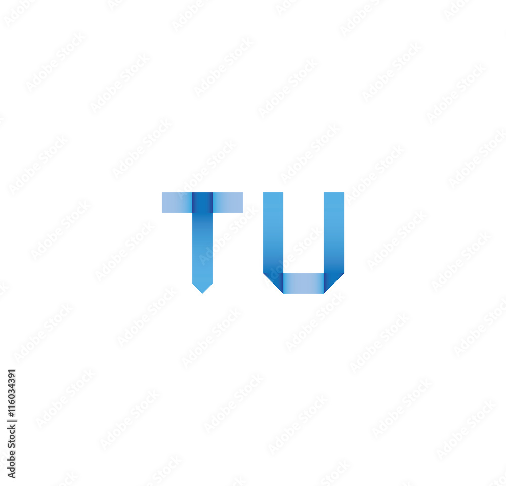 tu initial simple modern blue tu initial simple modern blue