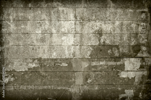 Old wall covered with boards