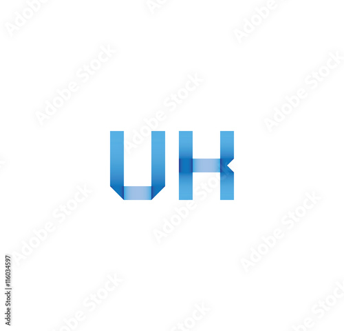 Free Download uk initial simple modern blue  - GFXLoad
