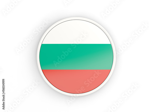 Flag of bulgaria. Round icon with frame Free Download Flag of bulgaria. Round icon with frame - GFXLoad