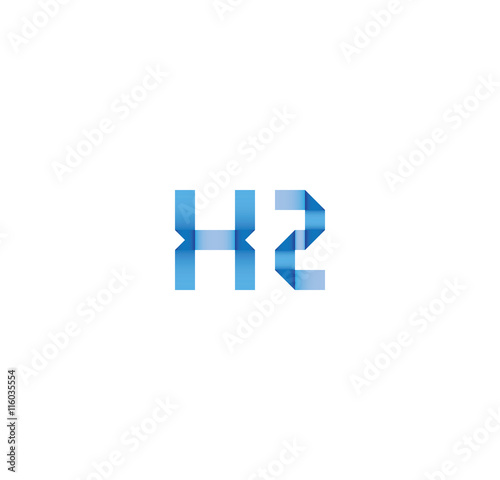 x2 initial simple modern blue Free Download x2 initial simple modern blue - GFXLoad