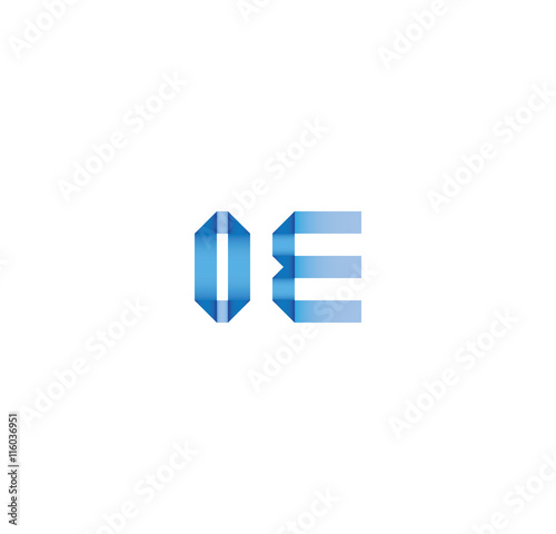 Free Download 0e initial simple modern blue  - GFXLoad