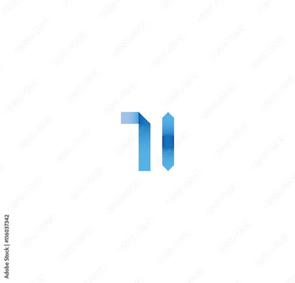 1i initial simple modern blue 1i initial simple modern blue