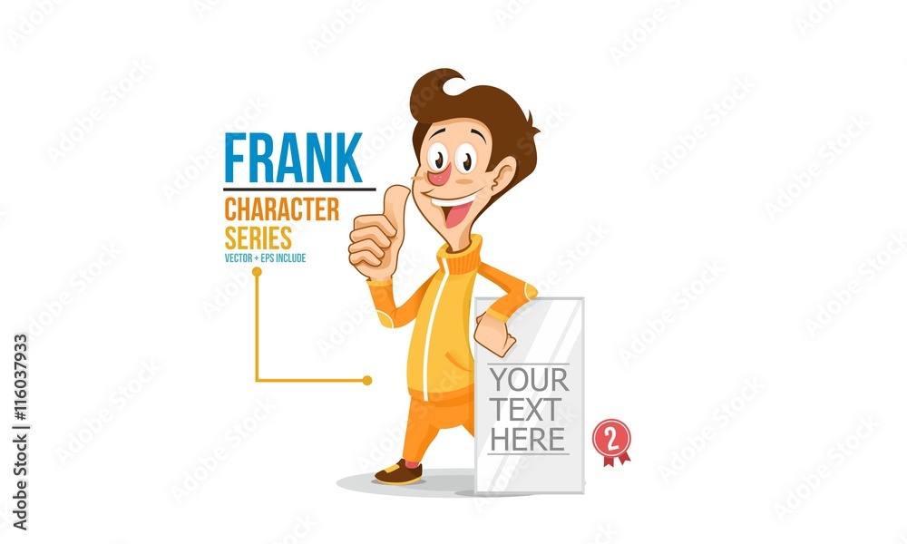 Frank Character Series - Display