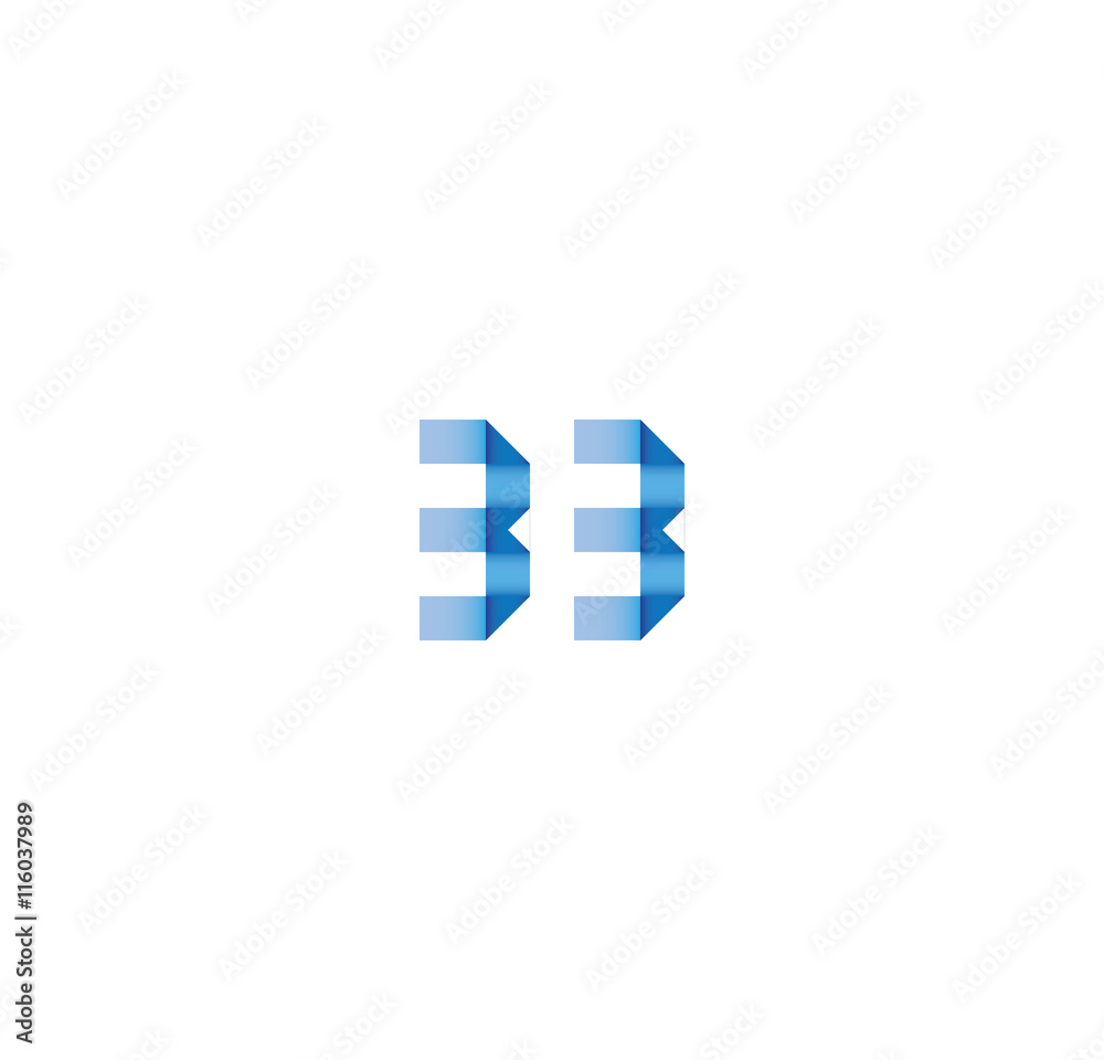 33 initial simple modern blue 33 initial simple modern blue