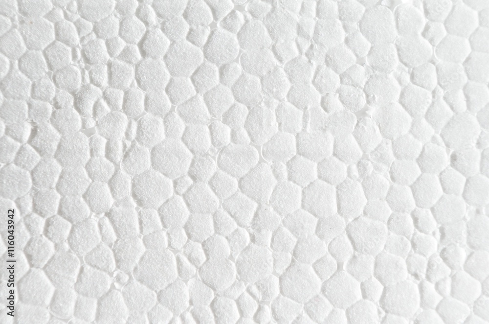 Fototapeta premium Polystyrene Close Cells Foam Flat Surface Texture