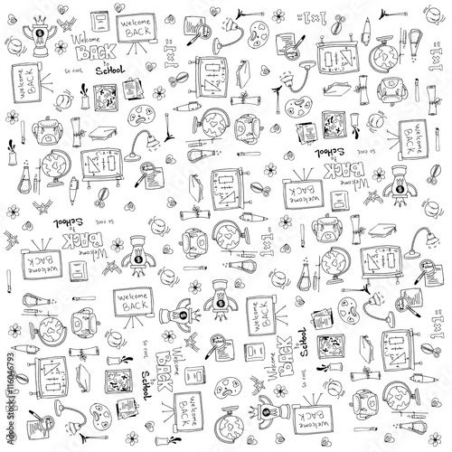 Many element education doodles