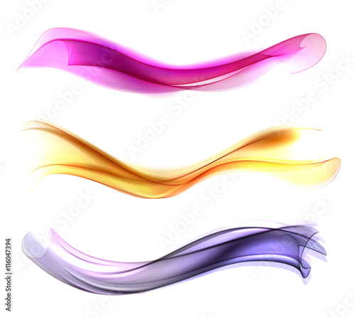 bright  waves with a deep contrast of light and shadow vector  