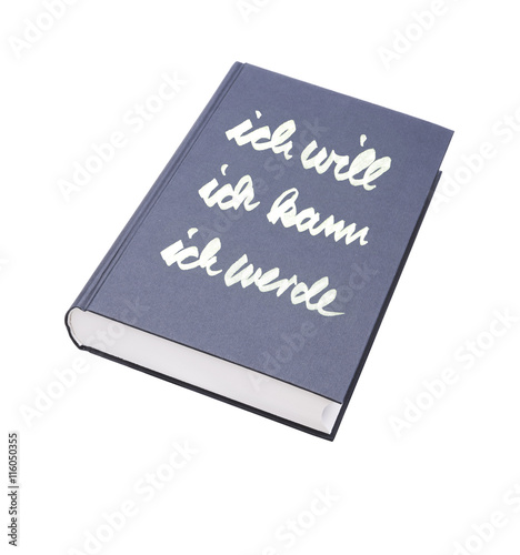 Buch mit Schrift