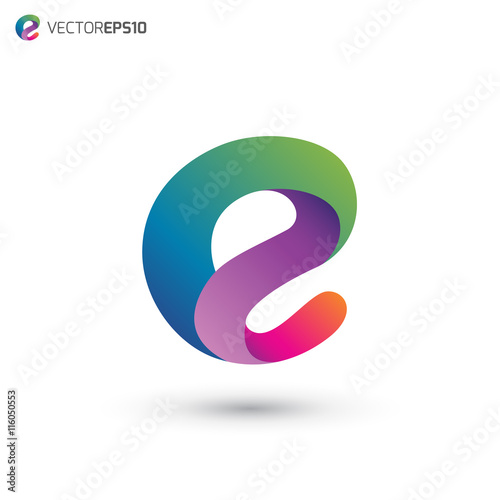 Colorful E Logo