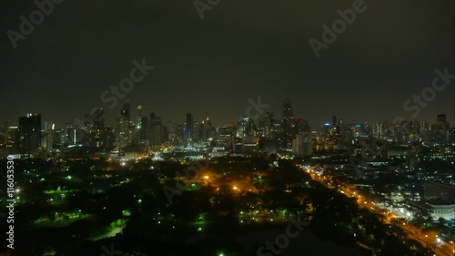 Wallpaper Mural 4K Time lapse Bangkok city in Thailand Torontodigital.ca