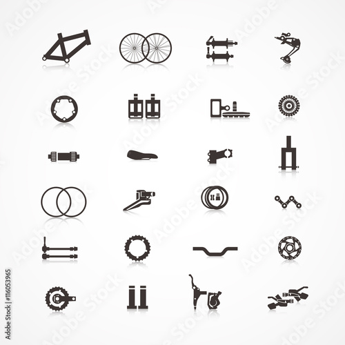 Accessories for bicycle.
