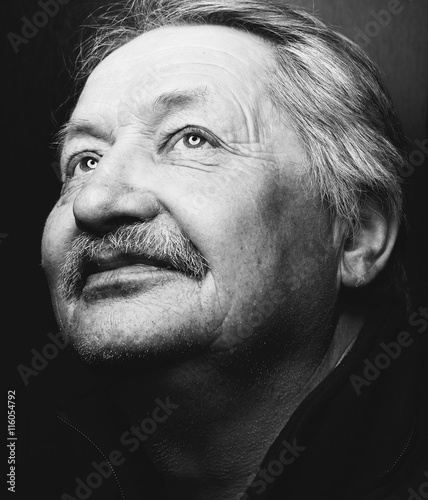 Very old man portrait