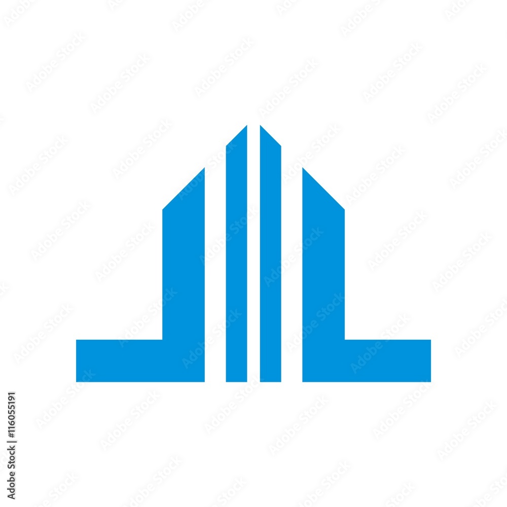 Accounting & financial graph logo icon Symbol vector