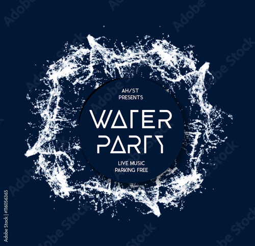 Water party splash