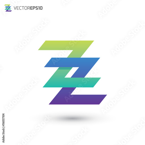 Overlap Letter Z Logo