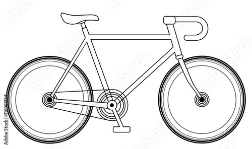Racing bike design