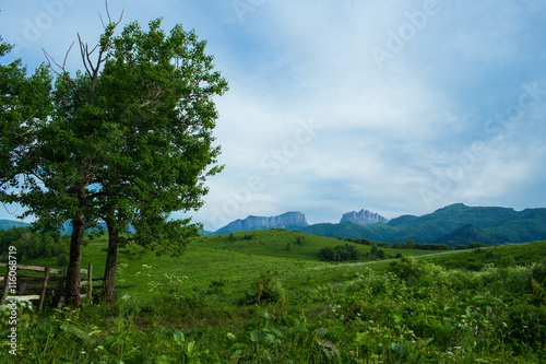 Mountain in Caucasus photo