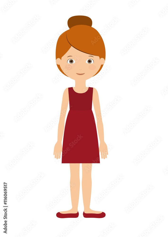 woman standing isolated icon design, vector illustration graphic woman standing isolated icon design, vector illustration graphic