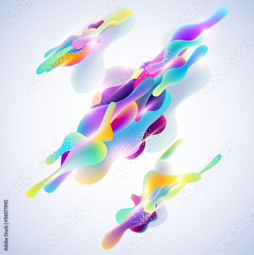 Bright dynamic background