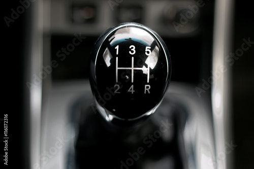 manual gearbox in the car