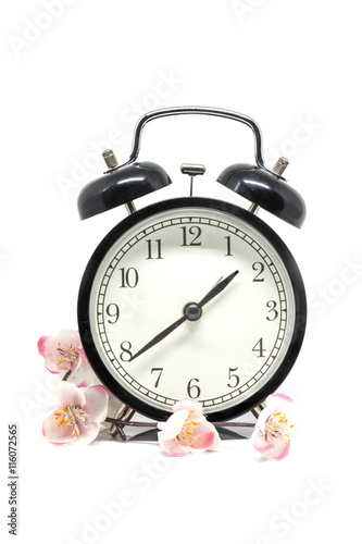alarm clock isolated White background