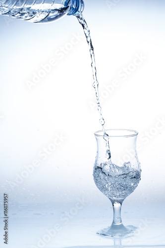 Pour water