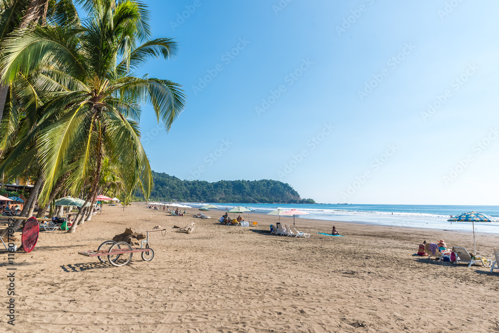 Beach Jaco - pacific coast of Costa Rica Beach Jaco - pacific coast of Costa Rica