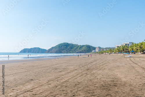 Beach Jaco - pacific coast of Costa Rica