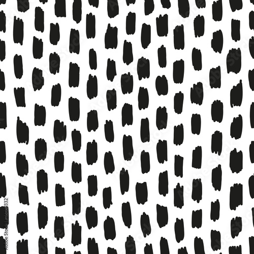 hand drawn vector seamless abstract pattern