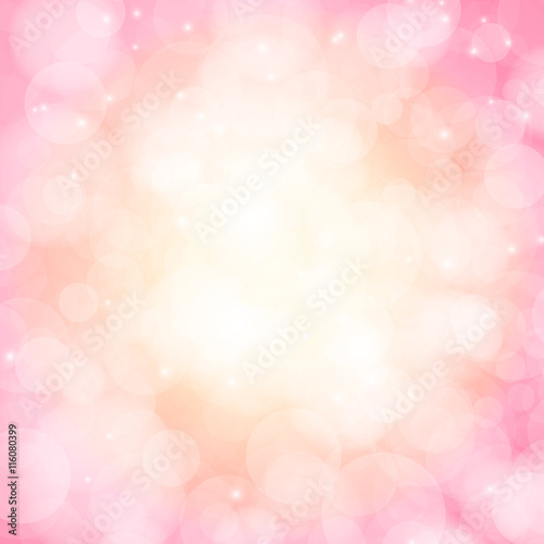 Bokeh abstract background with blur effects