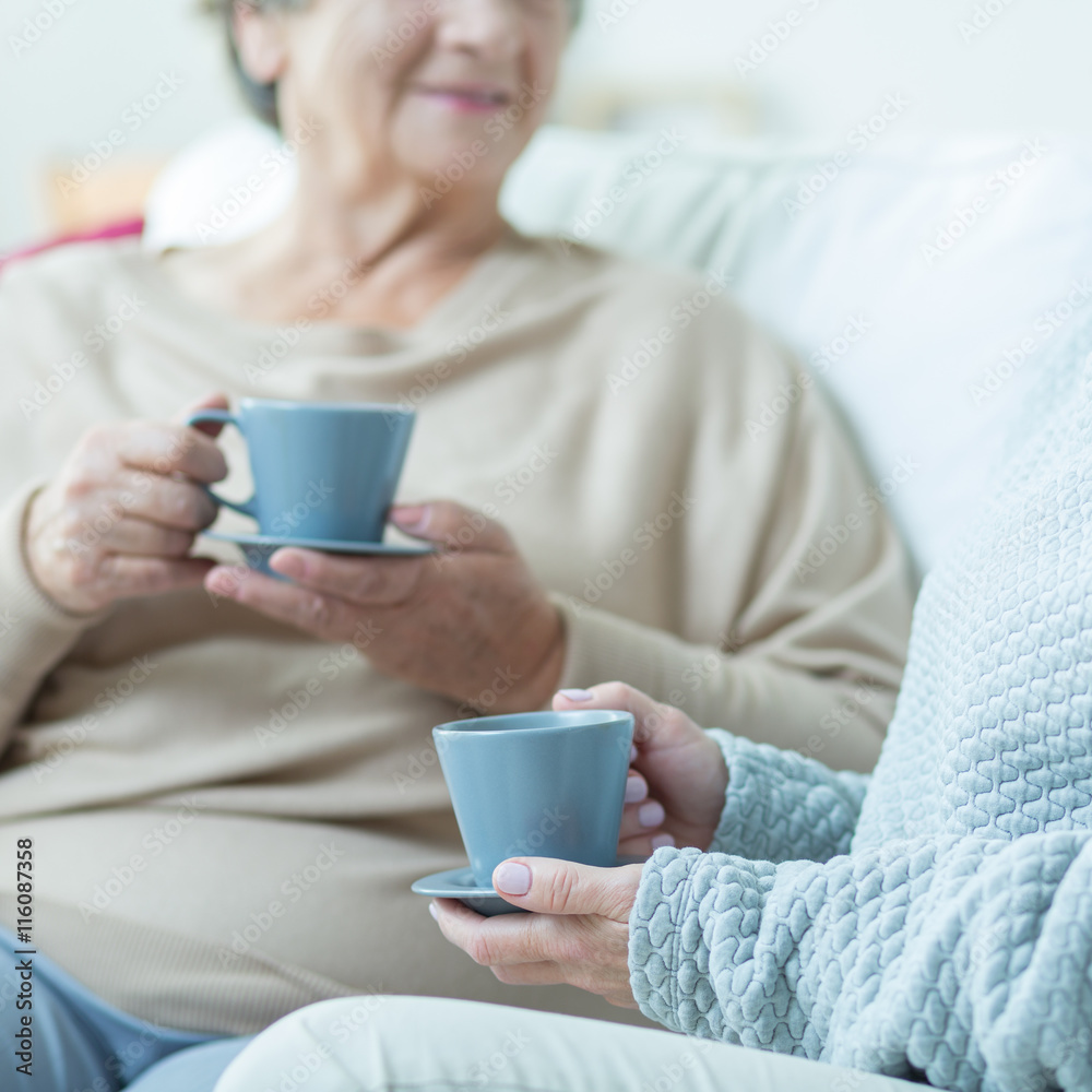 Two elderly women Two elderly women
