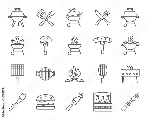 barbecue and grill
