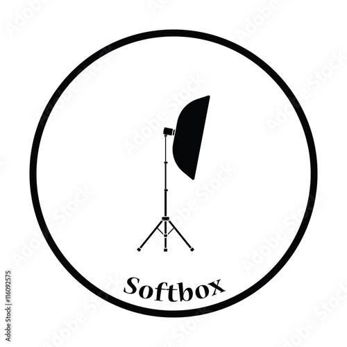 Icon of softbox light