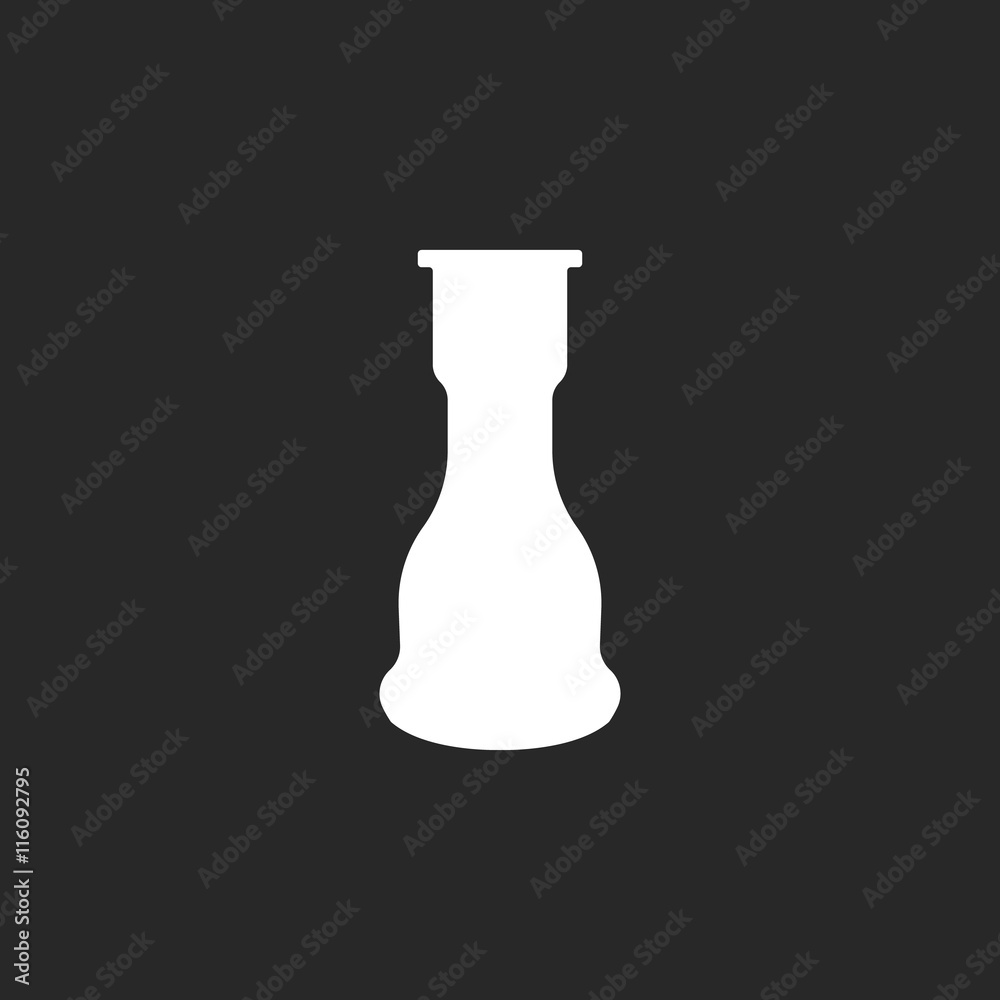 Hookah bulb simple icon on background Hookah bulb simple icon on background
