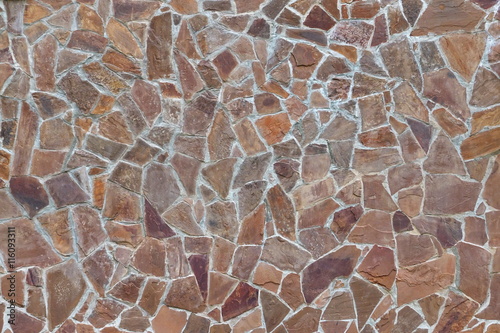 Modern Stone Wall Or Patio Floor Background Or Texture photo