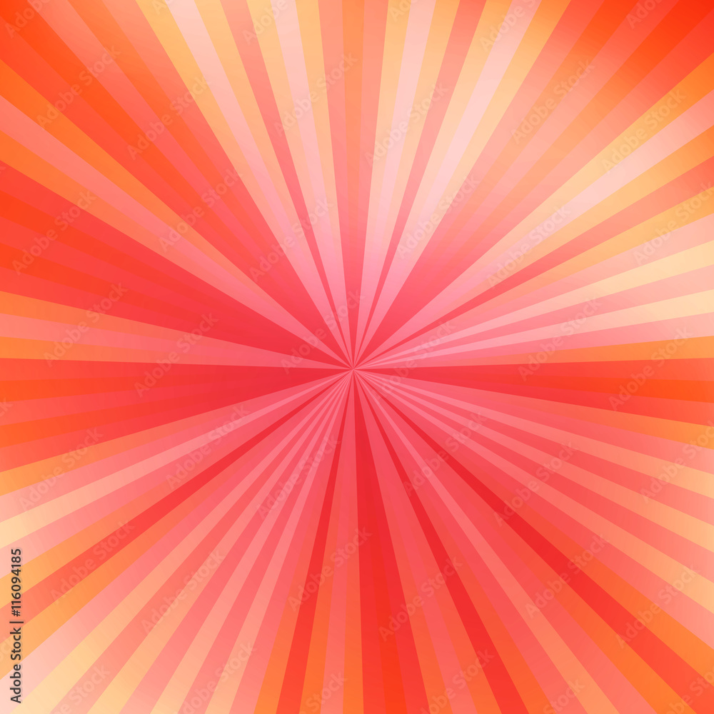 Beautiful abstract orange starburst background. Vector Beautiful abstract orange starburst background. Vector