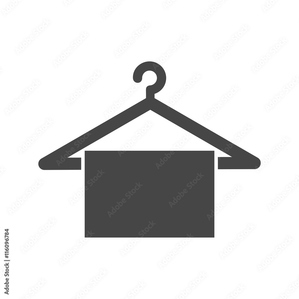 Hanger sign icon, Hanger icon isolated on white background Hanger sign icon, Hanger icon isolated on white background